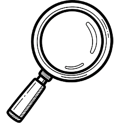 Magnifying glass icon